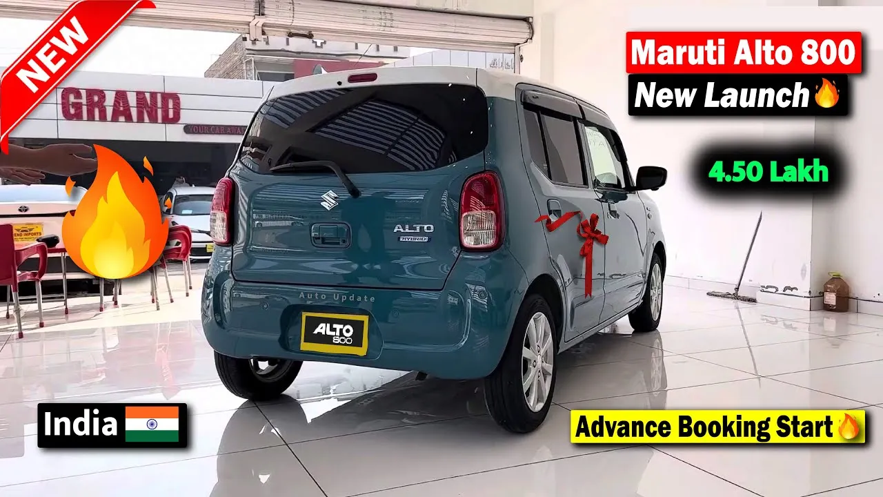 New Maruti Alto 800 2025