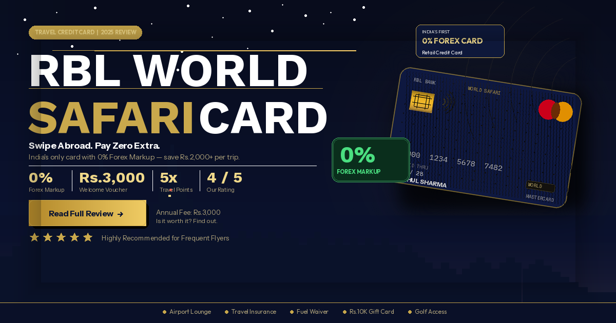RBL World Safari Credit Card
