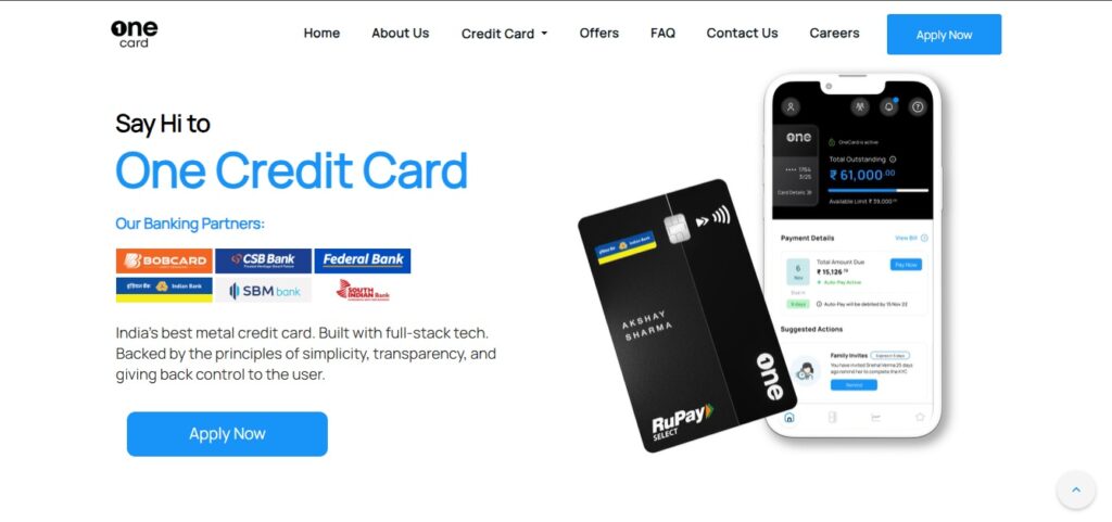 OneCard Metal Credit Card Review
