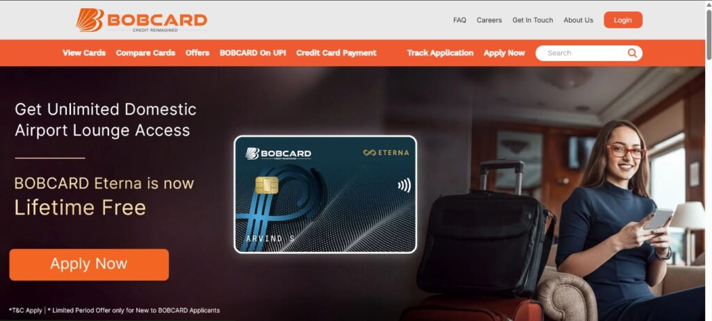 BOB Eterna Credit Card Review