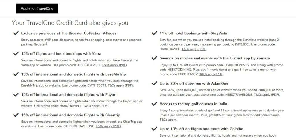 hsbc travelone credit card annual fee