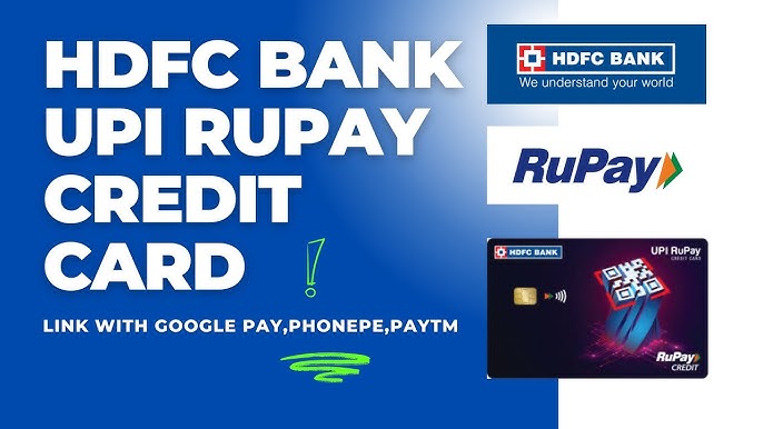 HDFC UPI RuPay Credit Card