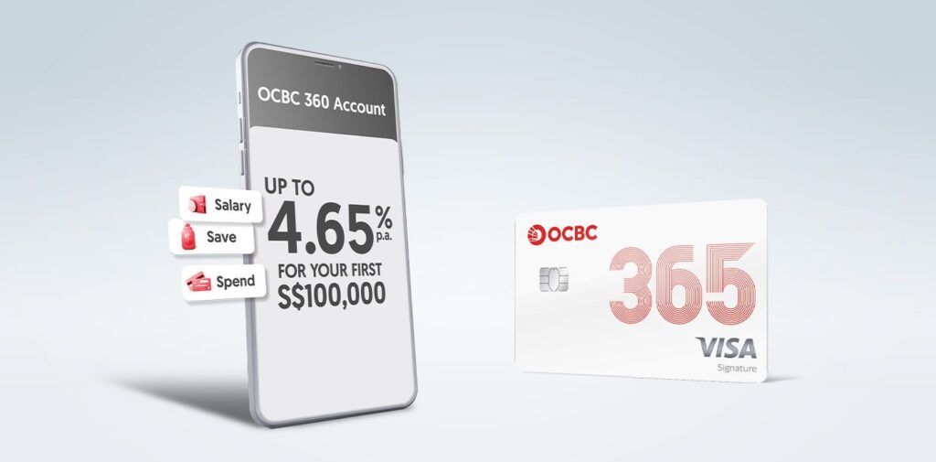 OCBC 365 Credit Card benefits