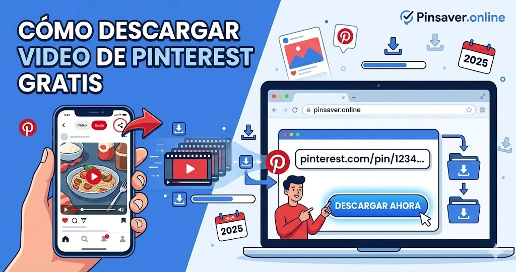 Cómo Descargar Video Pinterest Gratis en 2026