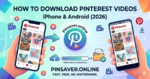 How to Download Pinterest Videos on iPhone & Android (2026) — Pinsaver.online